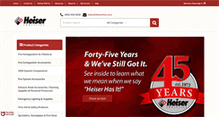 Desktop Screenshot of heiserusa.com